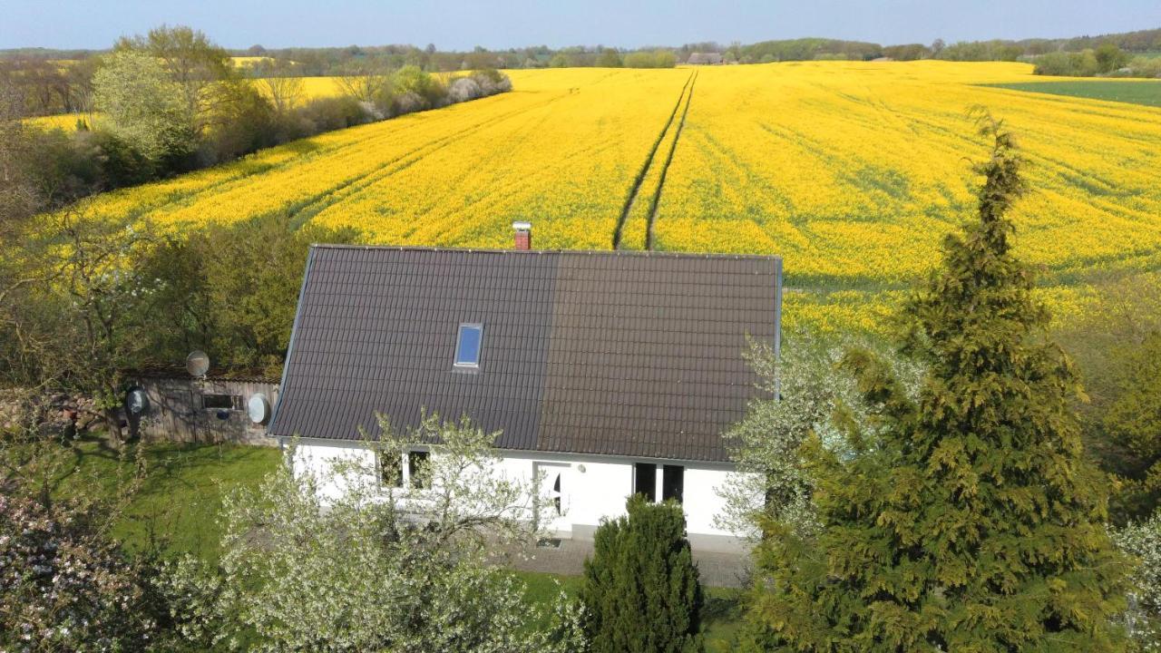 Kleines Haus Am Feld Vila Rehna Exterior foto